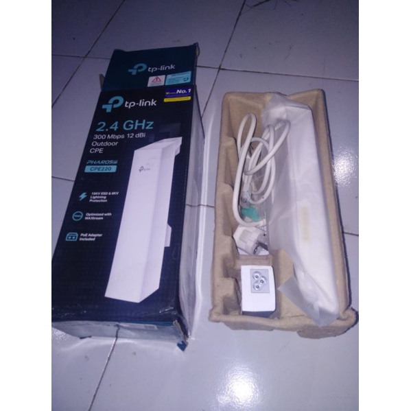 Tp-link CPE 220 second rasa baru