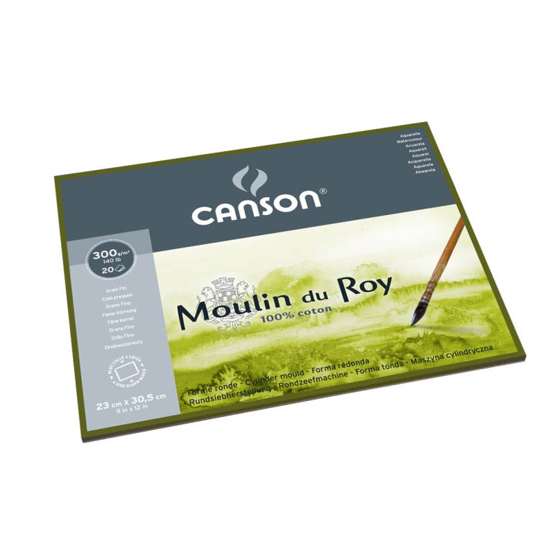 

MOULIN DU ROY WATERCOLOR PAPER - lembaran