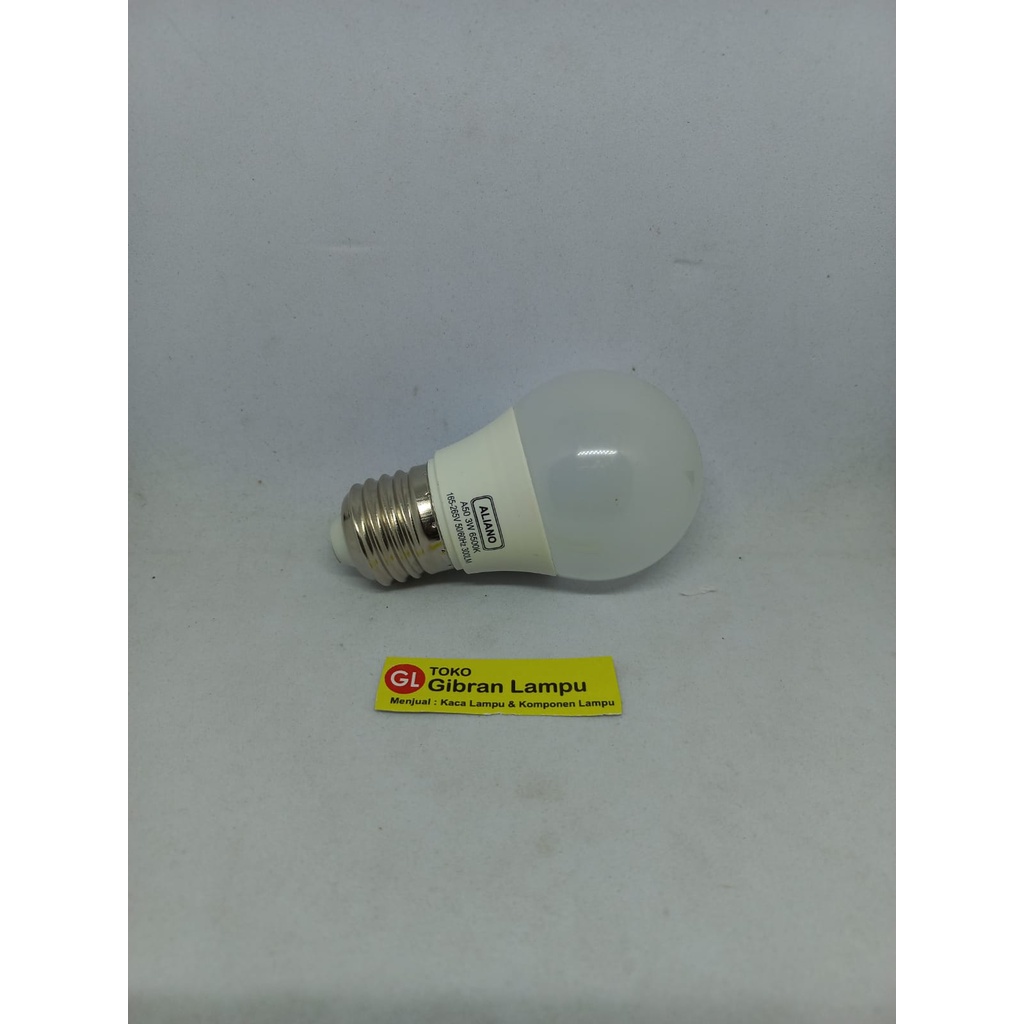 Lampu LED Aliano 3w - Bohlam LED Bulb 3 Watt - Lampu LED Murah Bagus