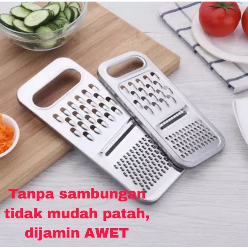 Parutan Keju Gondrong parutan Serbaguna Stainless Steel anti karat ORI