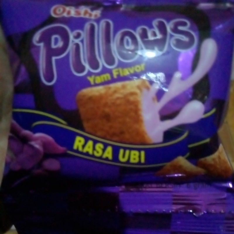 Oishi Pillow Snack Pillows Rasa Ubi 6g SATUAN