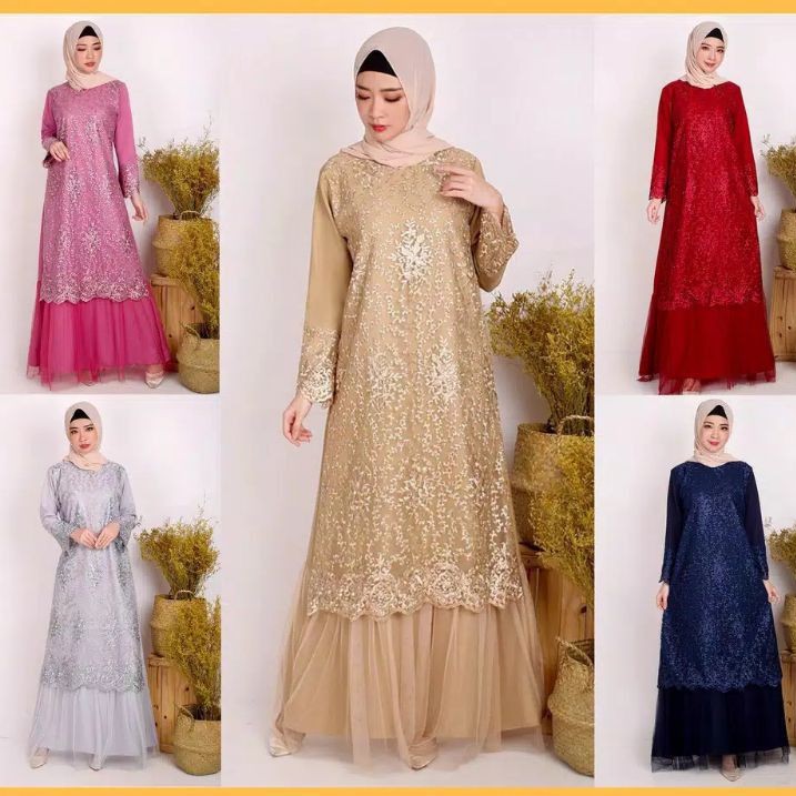 GAMIS NAZWA /DRESS TILE MOTIF/GAMIS BRUKAT
