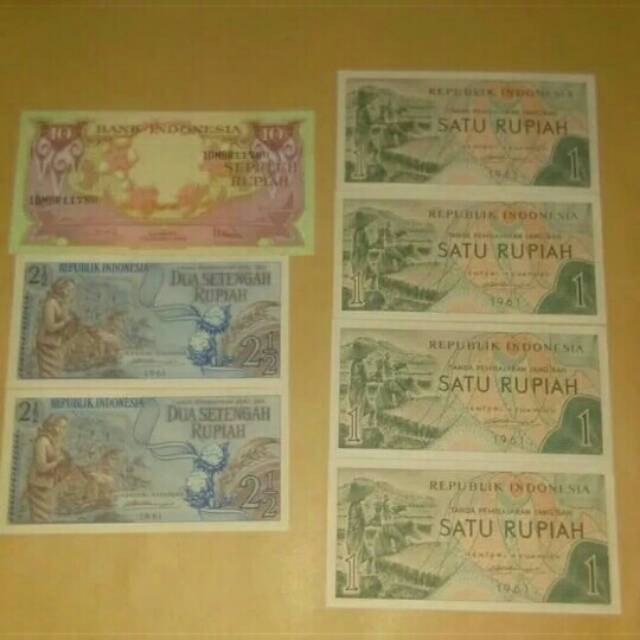 Uang Mahar Uang Kuno Paket Rp 19 rupiah (BA2)