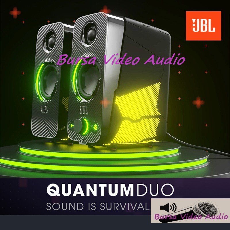 JBL Quantum Duo gaming PC Speaker 2.0 QuantumDuo bluetooth Original