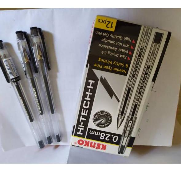 

[PROMO KKR59] Hitec Hitech Kenko 0.28 mm pulpen Bolpoin 1 pcs Ready