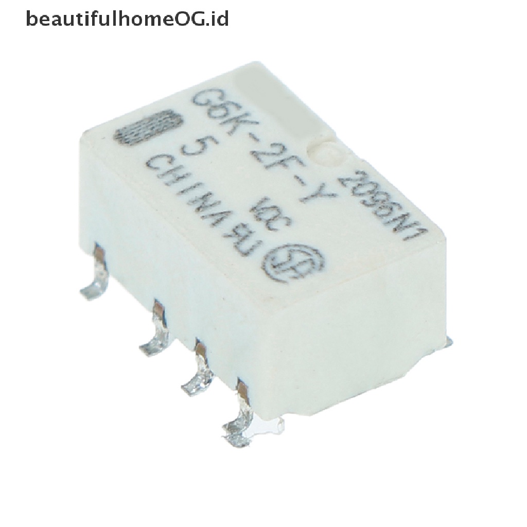 5pcs dc 5v smd g6k-2f-y Sinyal relay 8 Pin Untuk omron relay