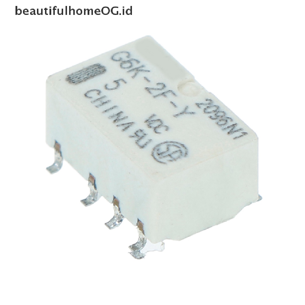 5pcs dc 5v smd g6k-2f-y Sinyal relay 8 Pin Untuk omron relay