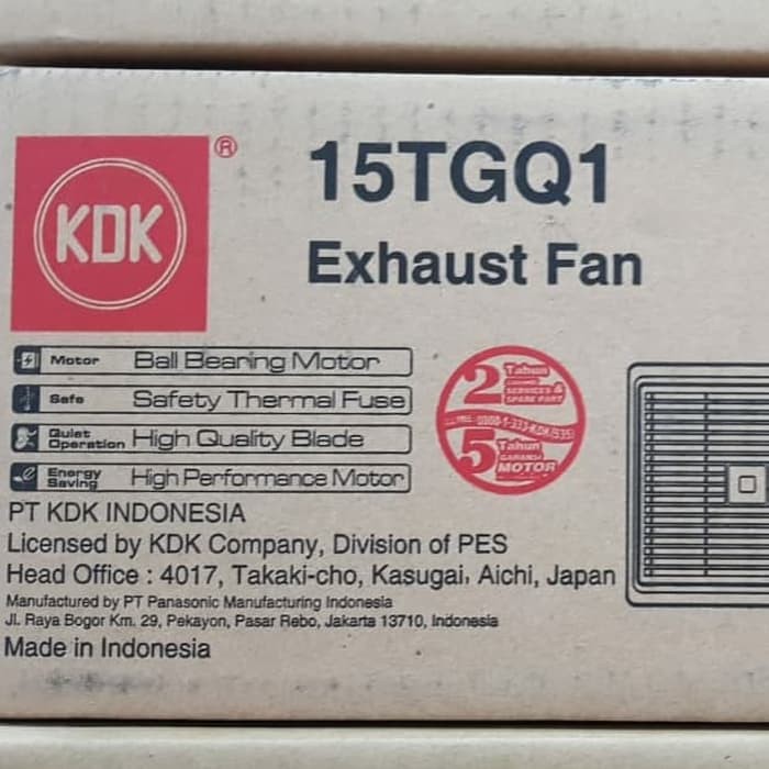 Ceiling Exhaust Fan  Kipas plafon KDK 15TGQ 15 TGQ 6 INCH