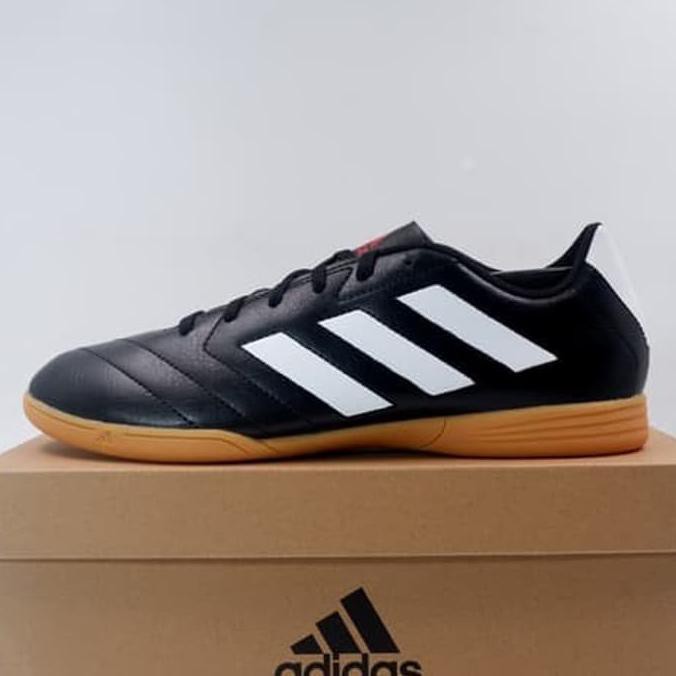 Asli Sepatu Futsal Adidas Goletto Vii In Core Black Ee4484 Original Bnib
