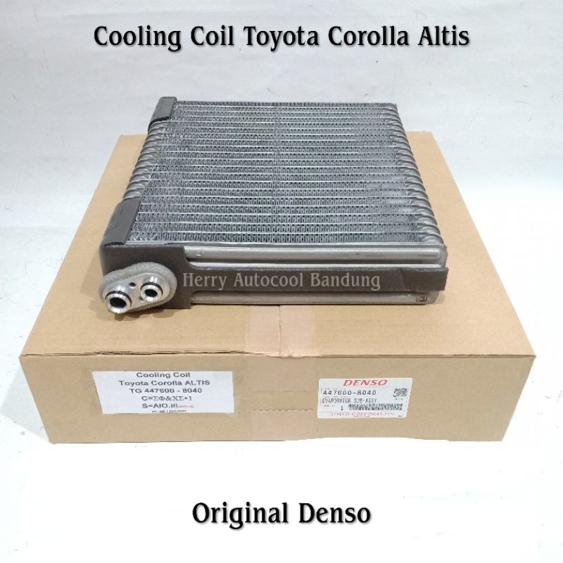 Evaporator / Cooling Coil Toyota Corolla Altis Lama Original Denso