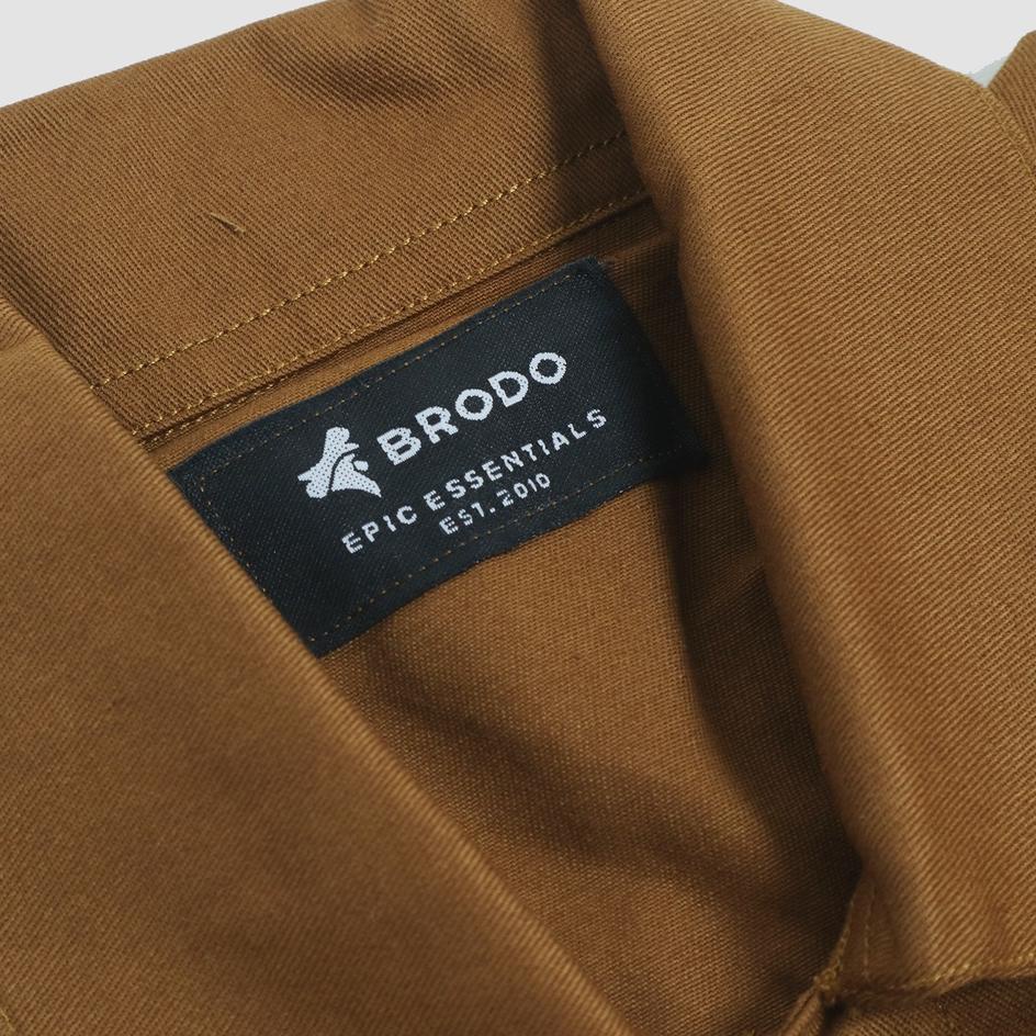 LANGSUNG ATC.. BRODO - Trucker Jacket Camel