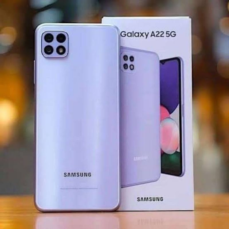 HANDPHONE SAMSUNG A03 | A13 | A22 5G | A23 4G | A53 5G | A03 core | A22 LTE 6/128 | A23 6/128GB | Tab A7 Lite 3/32GB | GARANSI RESMI 1 TAHUN-A22 5G violet(6/128)