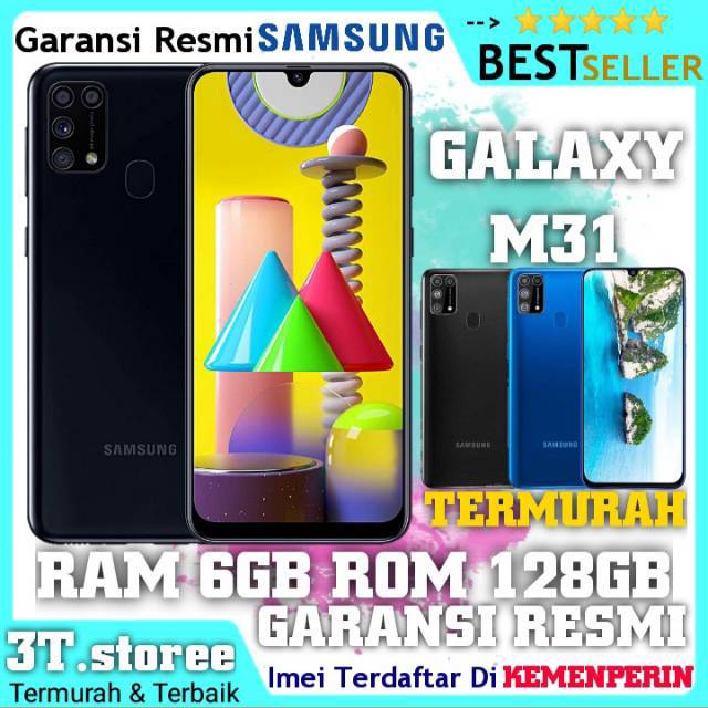 SAMSUNG GALAXY M31 RAM [6/128GB] [6/128GB] ORIGINAL