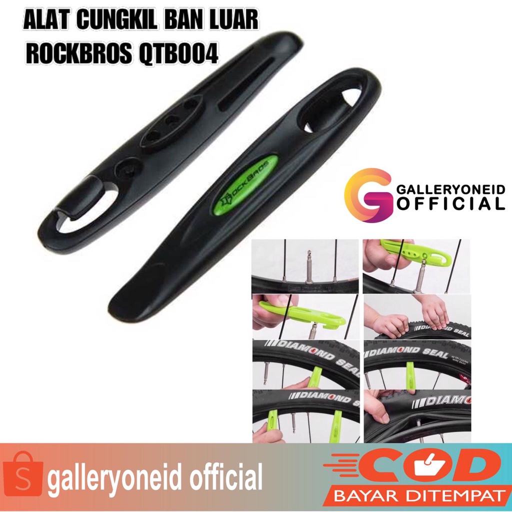 Rockbros QTB004 Alat Cungkil Ban Luar Sepeda Tyre Lever POM GALLERYONE gallery one