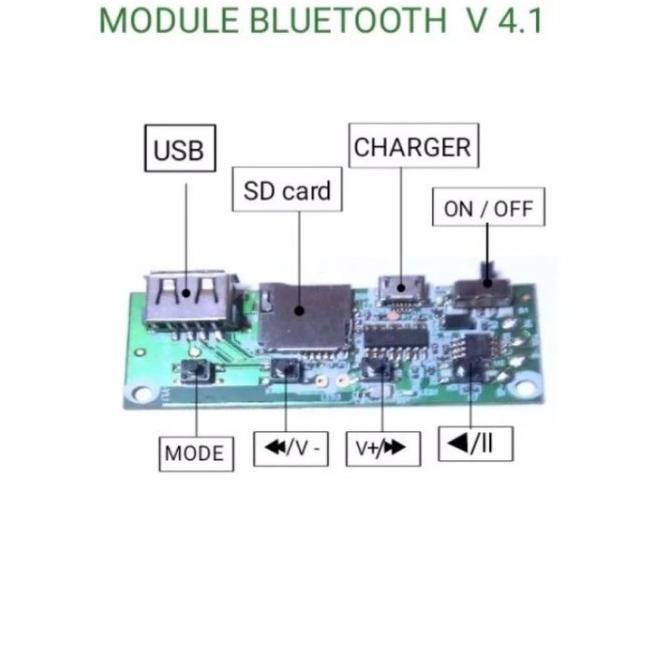 Kit Modul Speaker Bluetooth+Mp3+ Fm Radio/Pcb Drive Speaker Bkuetooth Sale