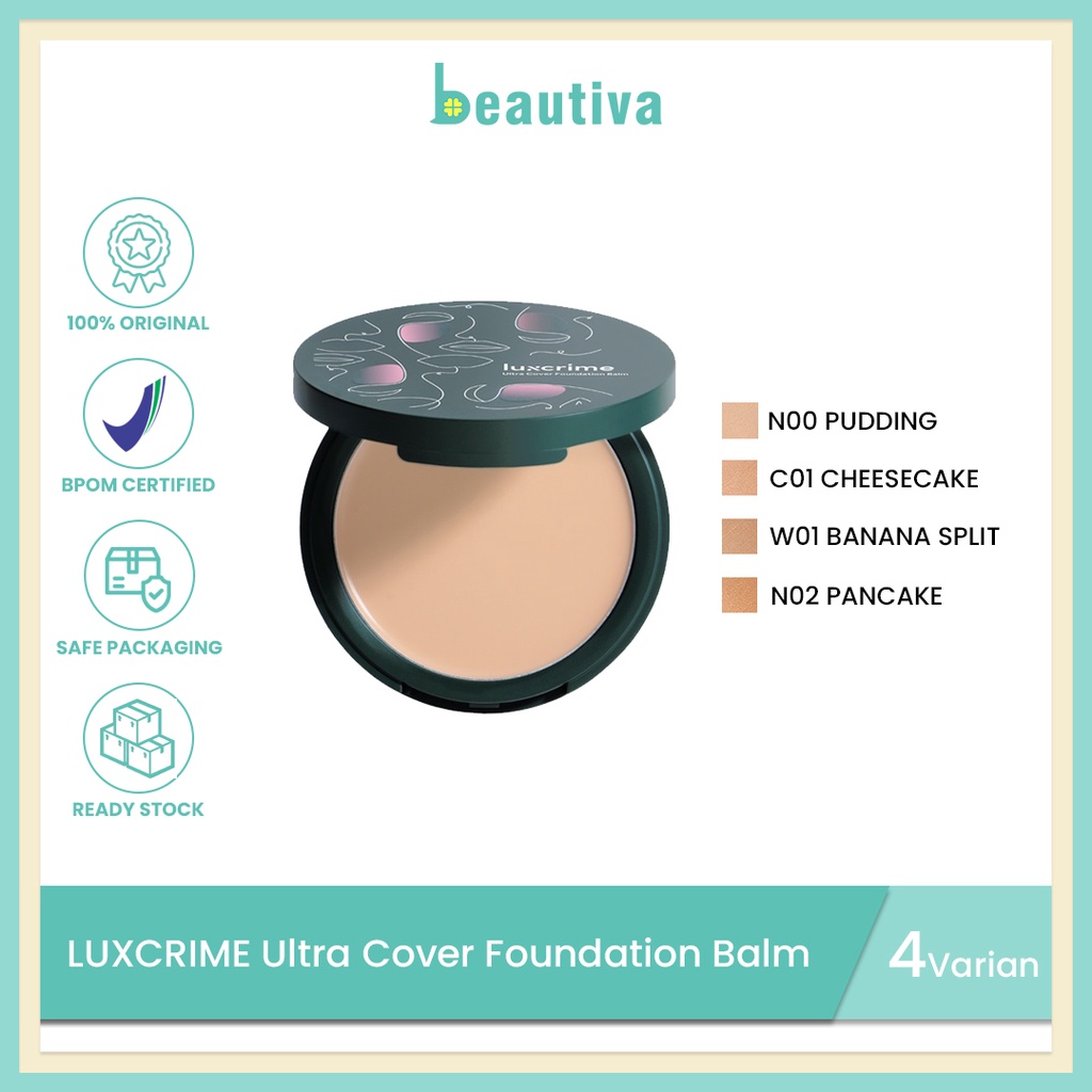 Jual Luxcrime Ultra Cover Foundation Balm Shopee Indonesia
