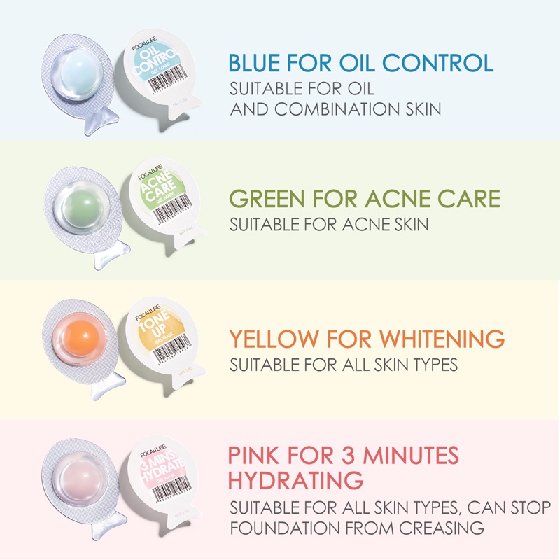 Focallure Gel Mask Twin Core Functional Mask Masker Wajah