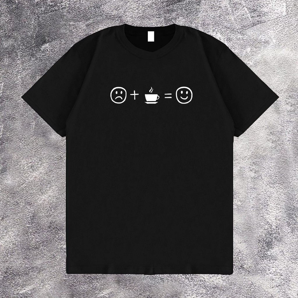 KAOS OVERSIZE KOPI SMILE T-SHIRT