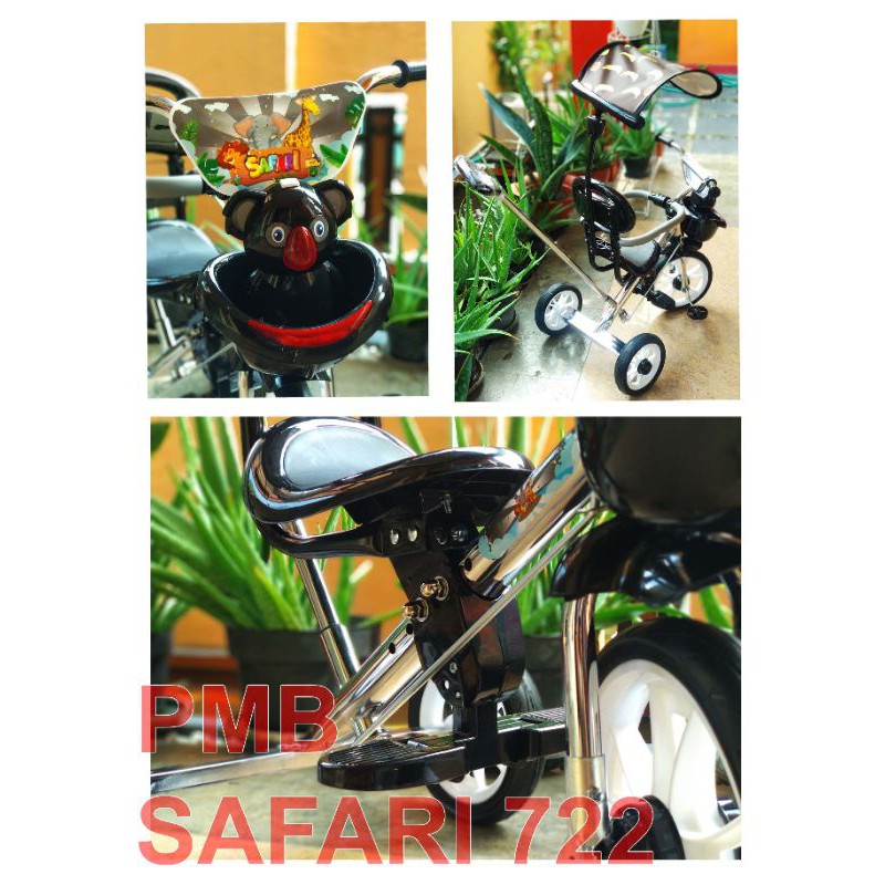 Sepeda Anak Roda 3 PMB Safari BMX  722