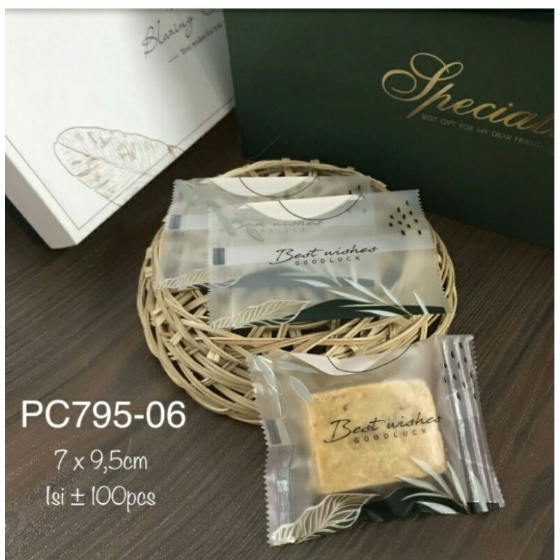 

PC795-06 Plastik Nastar, Cookies, Nougat Best wishes