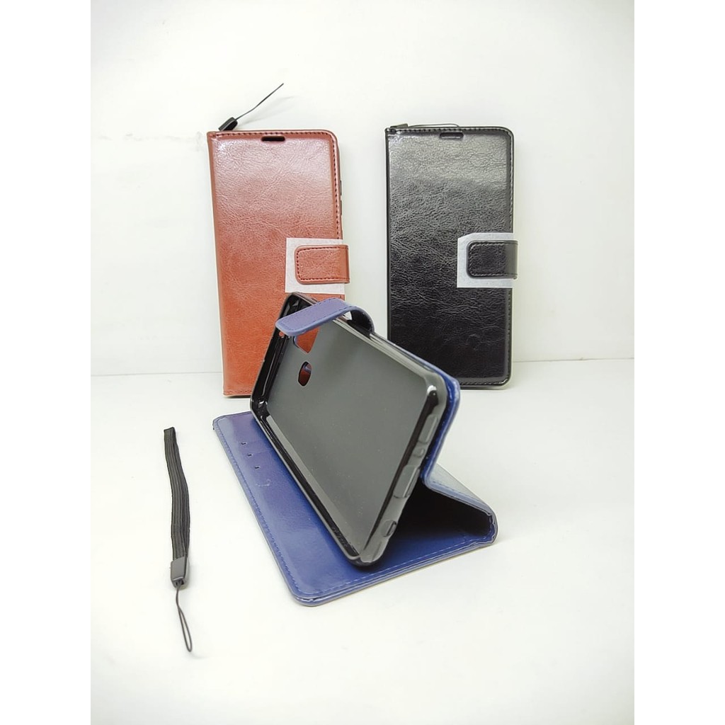 FlipWallet BlueMoon Samsung A21s A217F 6.5 inch Flip Cover Leather Sarung HP Kulit