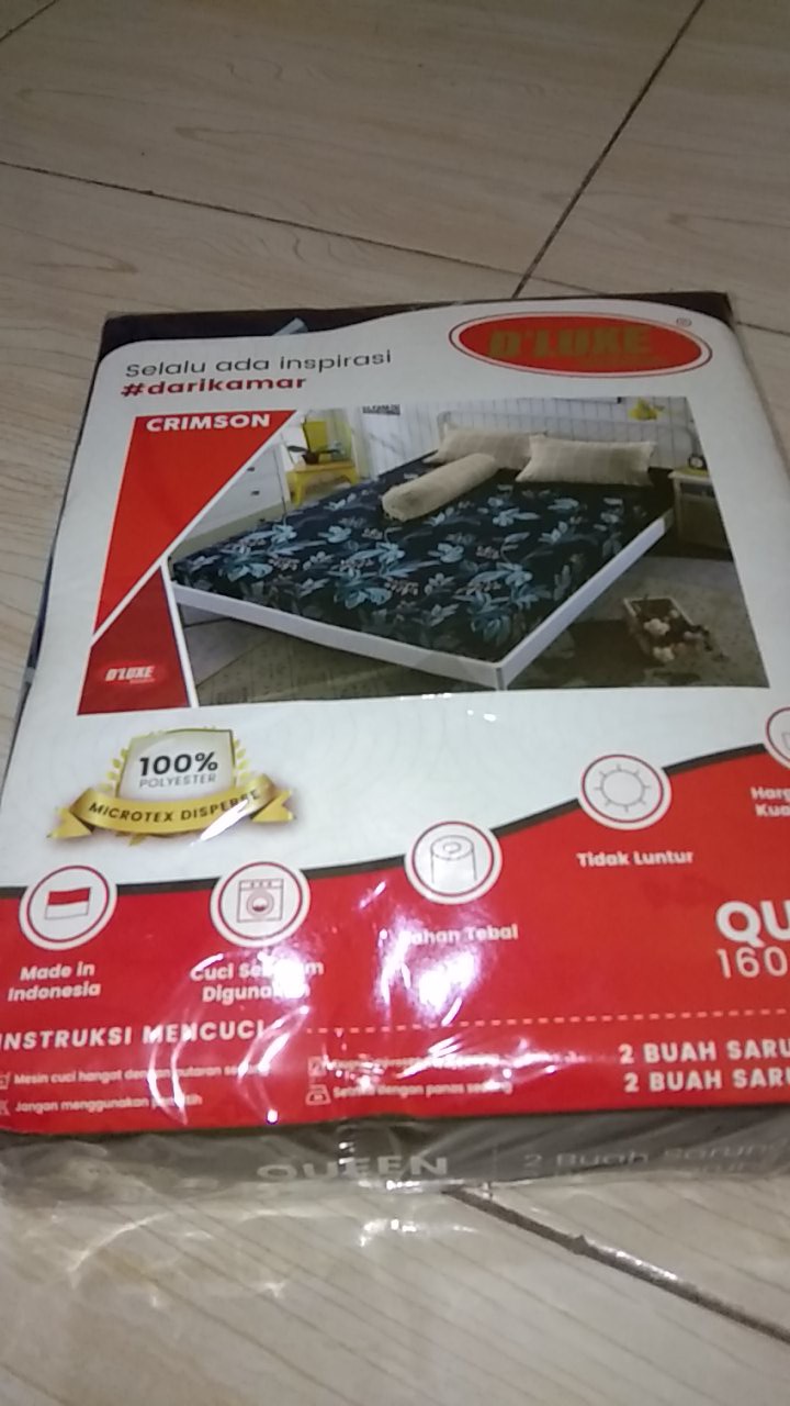 Sprei Kintakun 160 & 180 Meiko/elka/tiana/scarlet/cameron/florntine/carinna/crimson/mariani