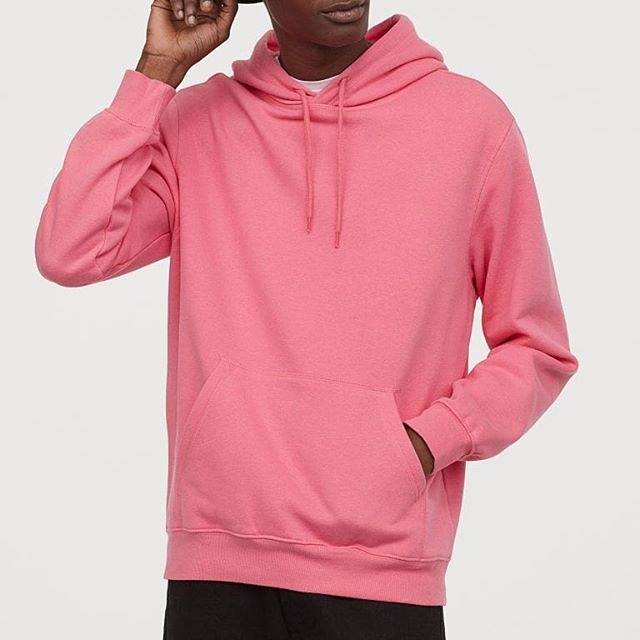 hoodie pink h&m