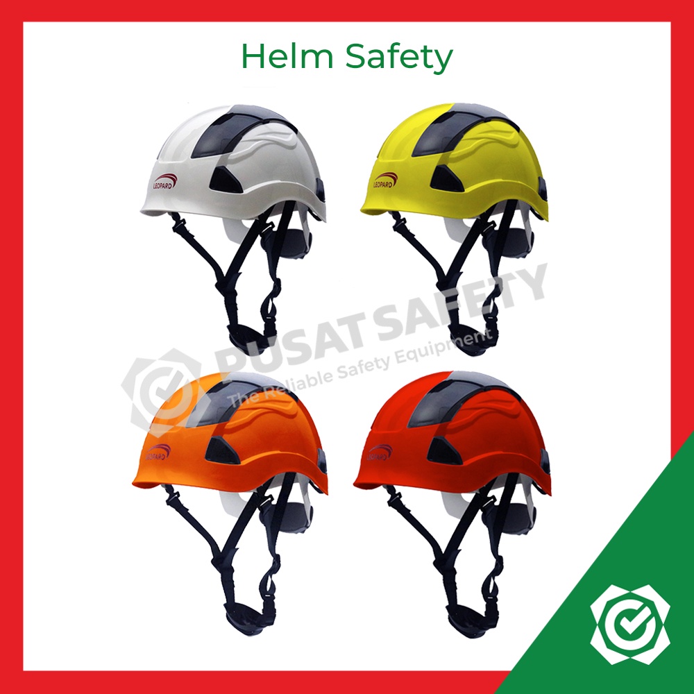 Helm Safety Climbing Leopard