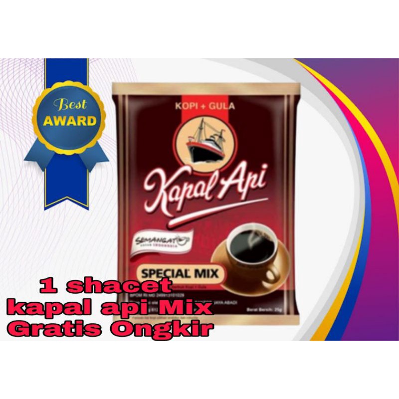 

Kopi Kapal Api Special Mix 1 renceng/10 pcs