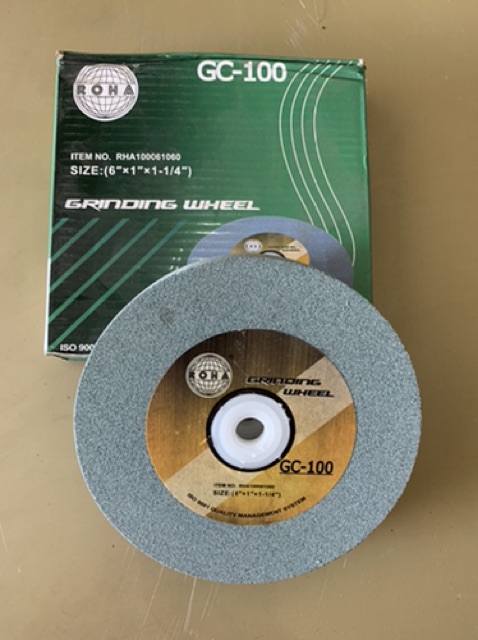 Batu gerinda poles / mata gerinda asah / grinding wheel gc-100 6&quot;