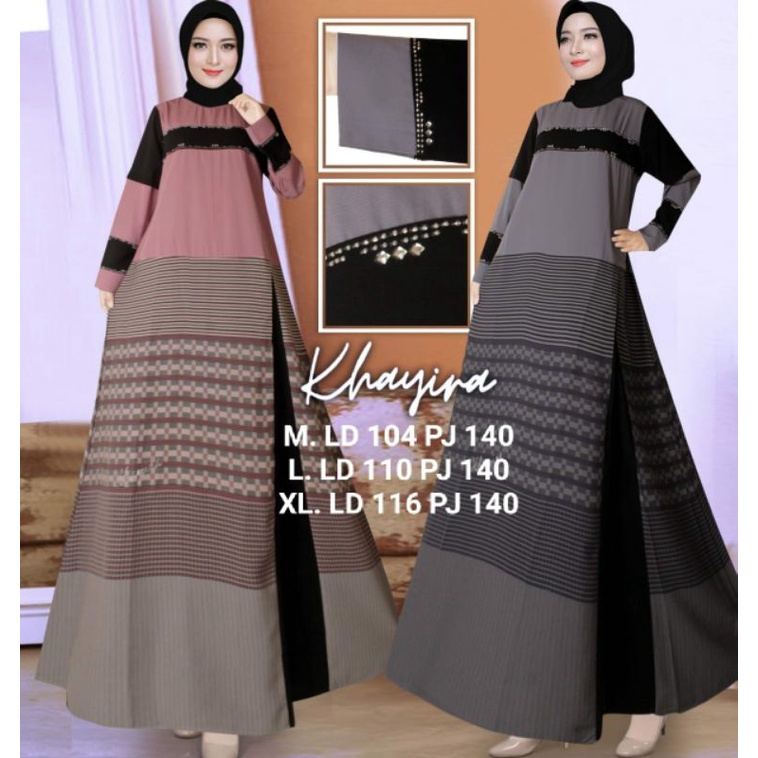 terbaru jumbo 120/ hikmat kw/ khayira fashion/ abaya terbaru/ gamis premium/