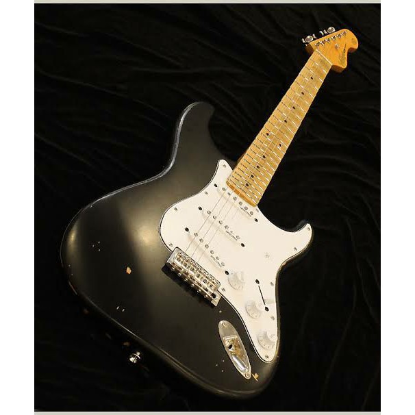 VINTAGE GUITAR USA Boulevard Black relic strat maple neck V6MRBK