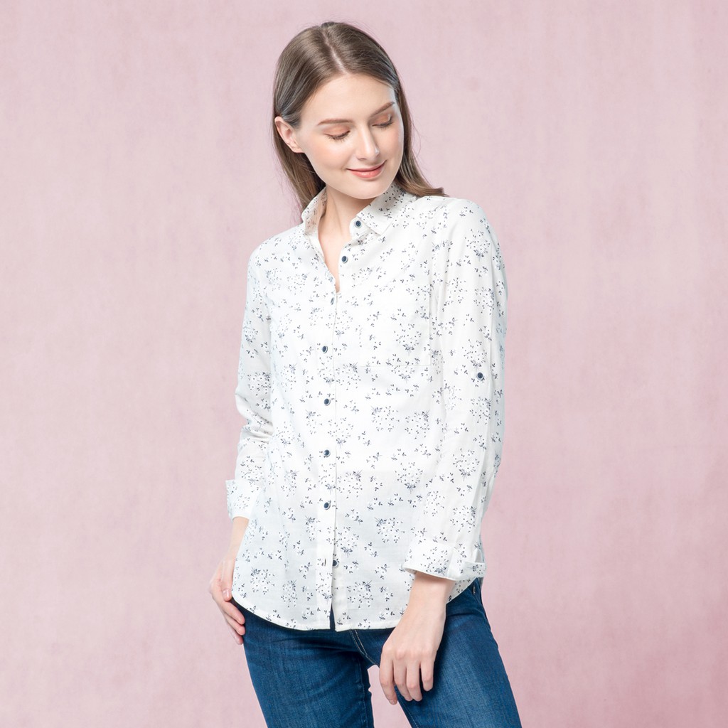 

C2 Flofin White Classic Shirt