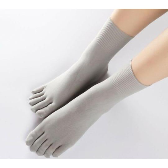 Kaos Kaki Stoking Wanita Tipis 5 Jari / Women Socks Import Jari 5 Terpisah Bahan Lembut Di Atas Mata Kaki Stocking Kerja Cewek Dewasa Polos