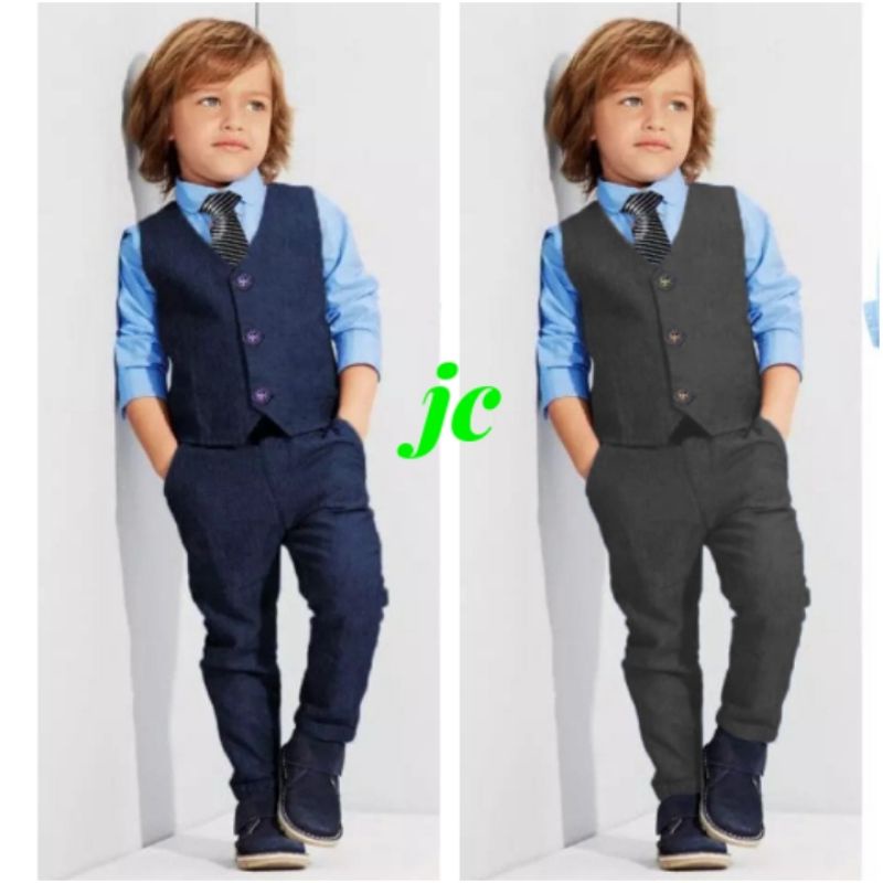JCK - Set Jacob / Stelan Anak Laki - Laki Terbaru / Set 2in1 Anak Fashion style