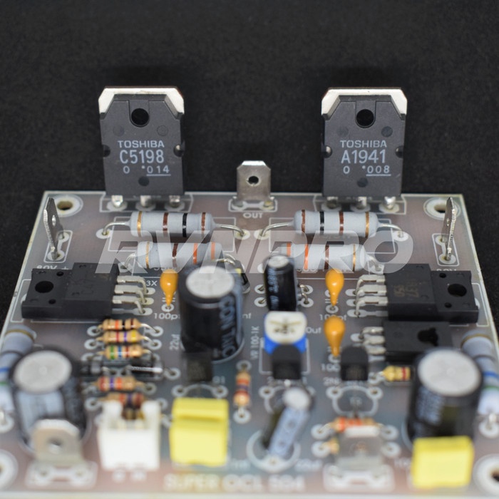 Kit Driver SOCL 504 TEF Part Original PCB Fiber FR4 - Thosiba Kecil