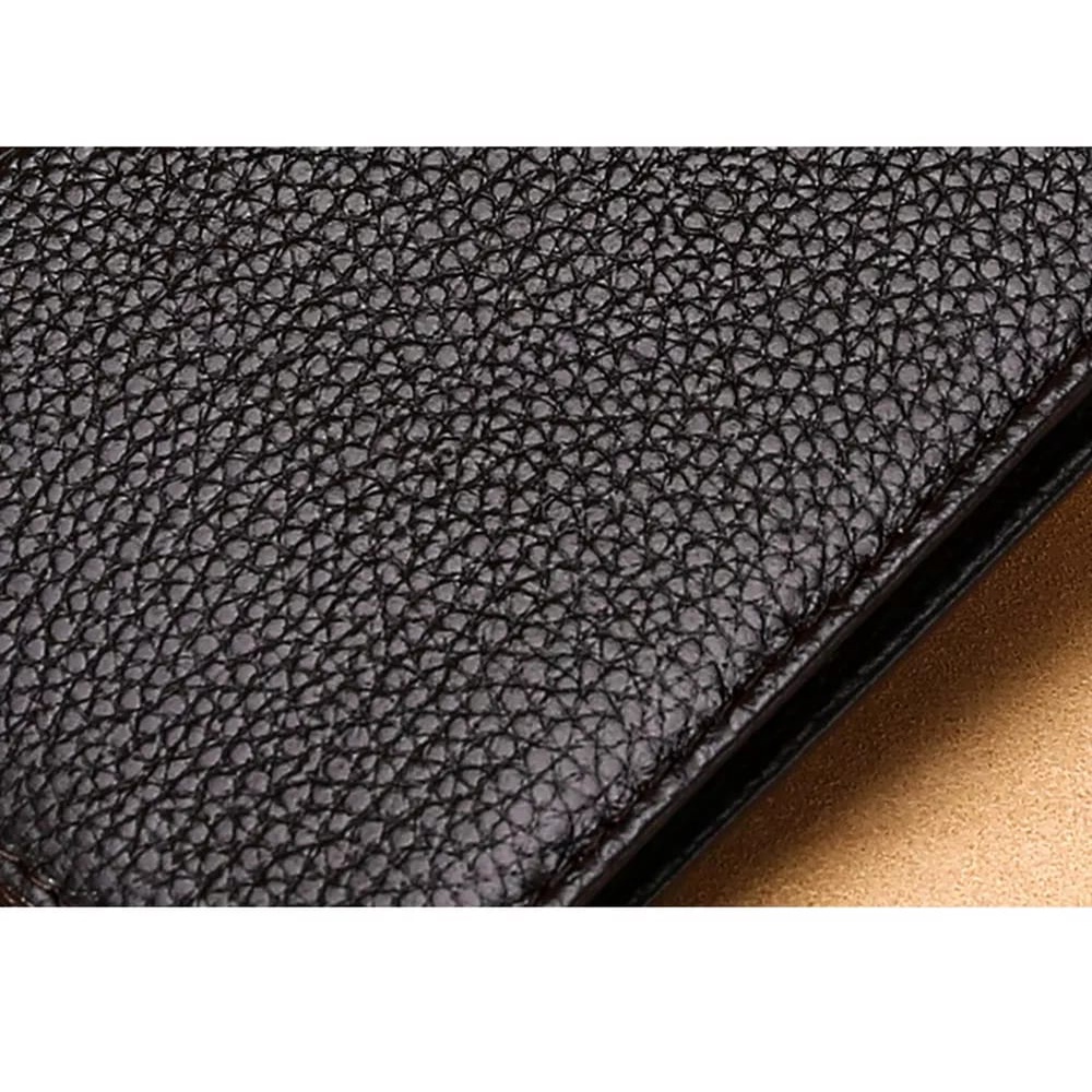 Dompet Pria Kulit Asli Model Lipat 2 Polos Dompet Kulit Sapi Asli-8