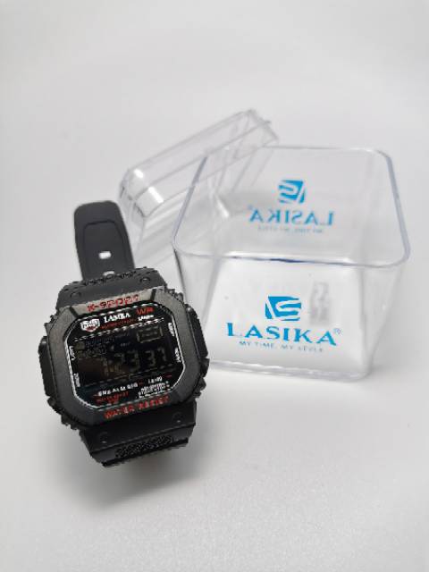 Jam tangan digital Sporty water Resist Lasika 8109