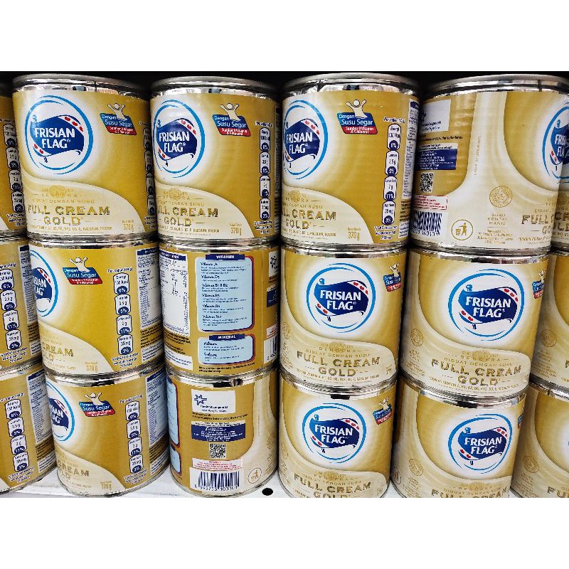 

Susu Kental Manis Gold / Full cream Gold Bendera" Frisian Flag" 370 gr