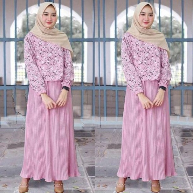 SALE ZR Set monica / Set hijab / Set muslimah