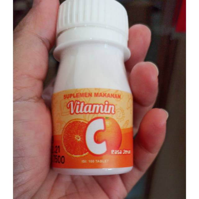 

VITAMIN C Rasa Jeruk ENAK MANIS TIDAK PAHIT