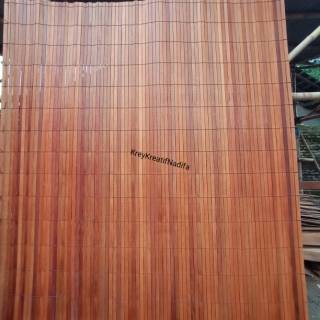  Tirai  kayu krey kayu waterproof kirai kayu kerei 