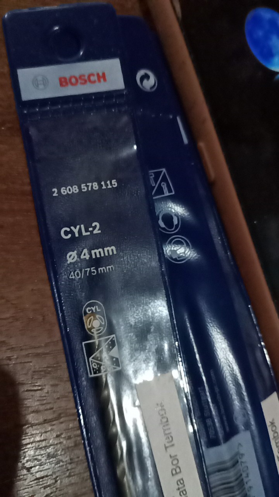 Bosch Mata Bor Beton Cyl-2 Ukuran 4 Mm