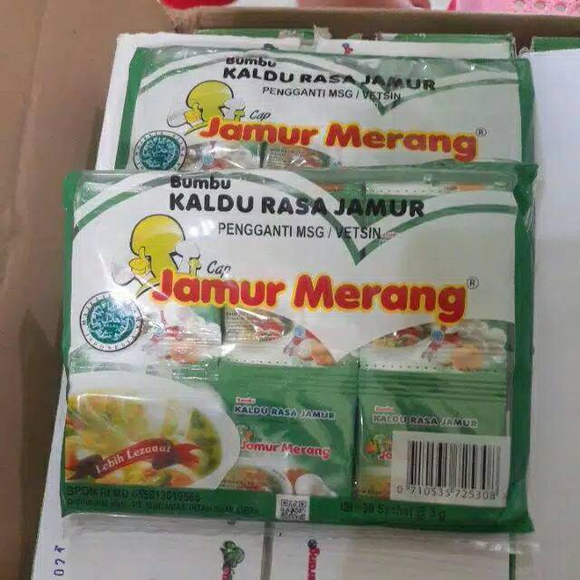 

KALDU JAMUR NON MSG, Pengganti Micin rasa ORIGINAL (1 DUS = 10 PACK)