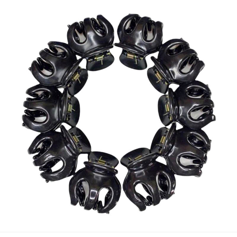 BEE - Jepit Rambut / Jedai 5CM / Jepitan Rambut Bahan Tebal 3 Cakar Jepitan Badai  Hair Clips Polos