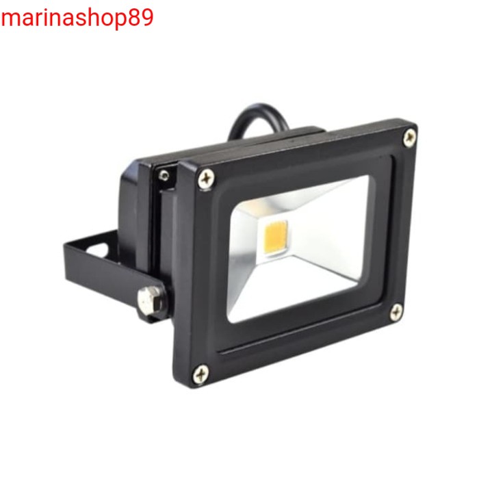 krisbow lampu sorot led COB 10 w kuning_lampu taman spot_lampu outdoor