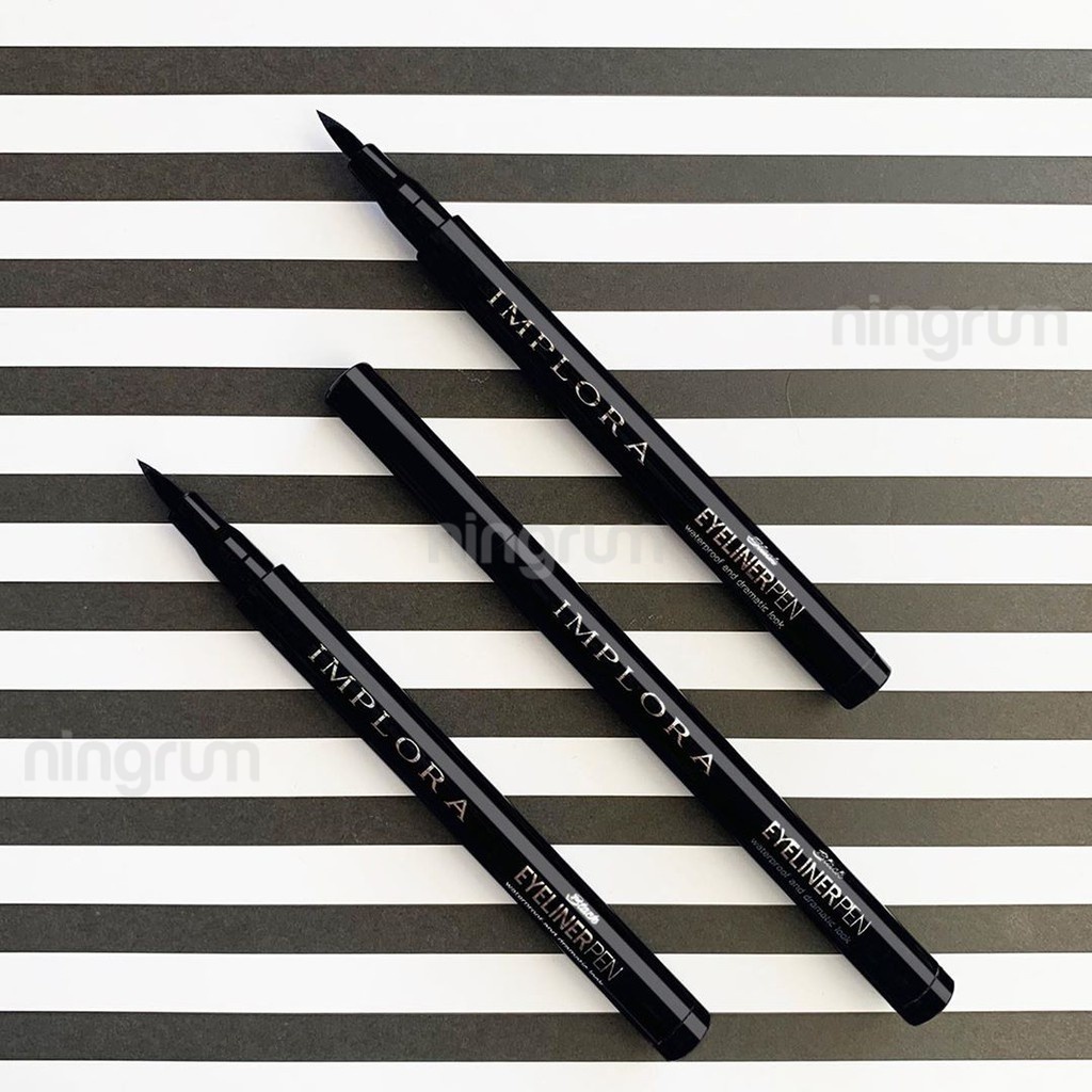 Ningrum - Implora Eyeliner Pen 100% Original BPOM | Pensil Alis Implora Eye liner - 5109