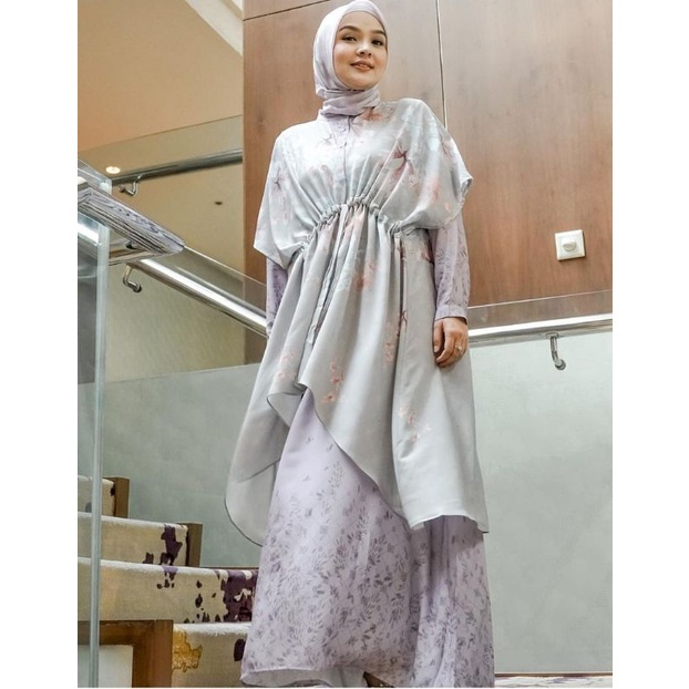 Caroline Dress Ria Miranda x Buttonscarves