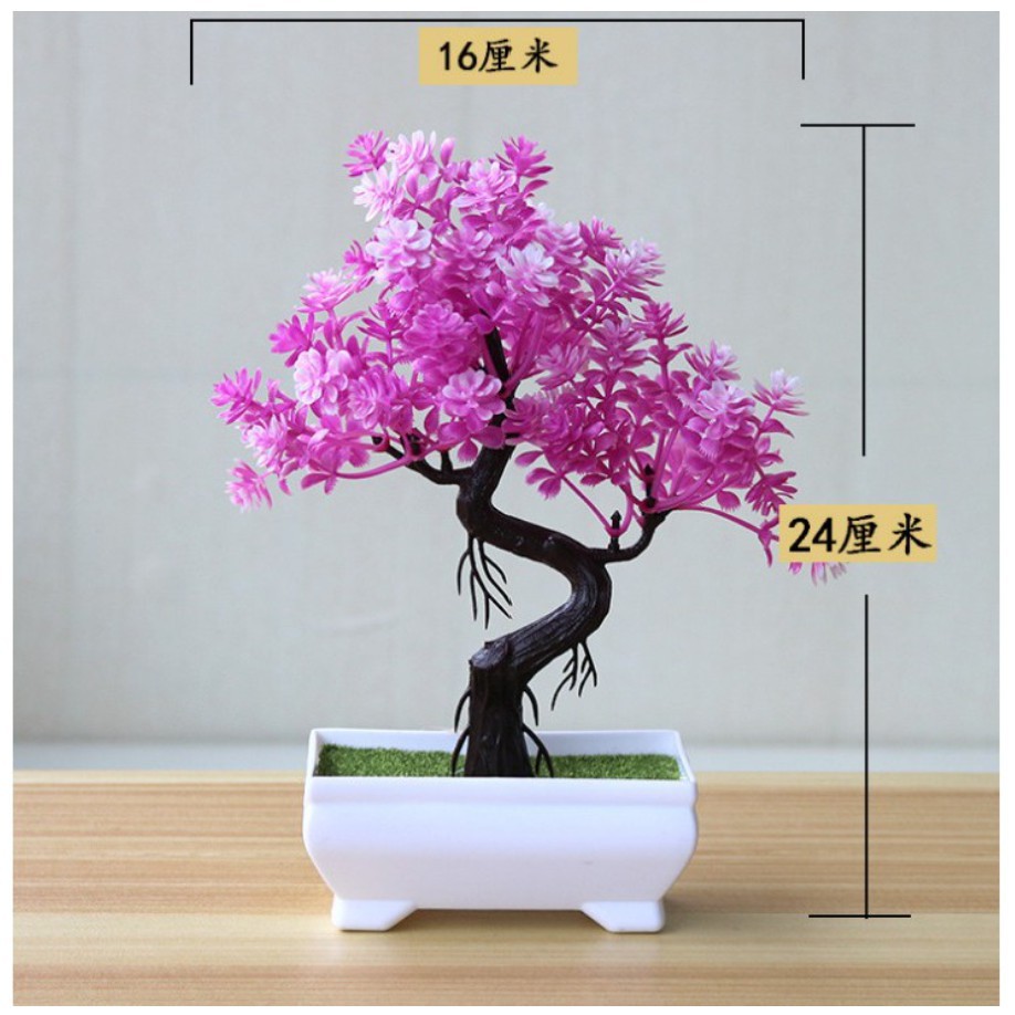 BAJ Pot Bunga Mini Warna Warni Dekorasi Rumah Taman Pohon Bonsai Flower Pot Import Vas Plastik BHC - PR042