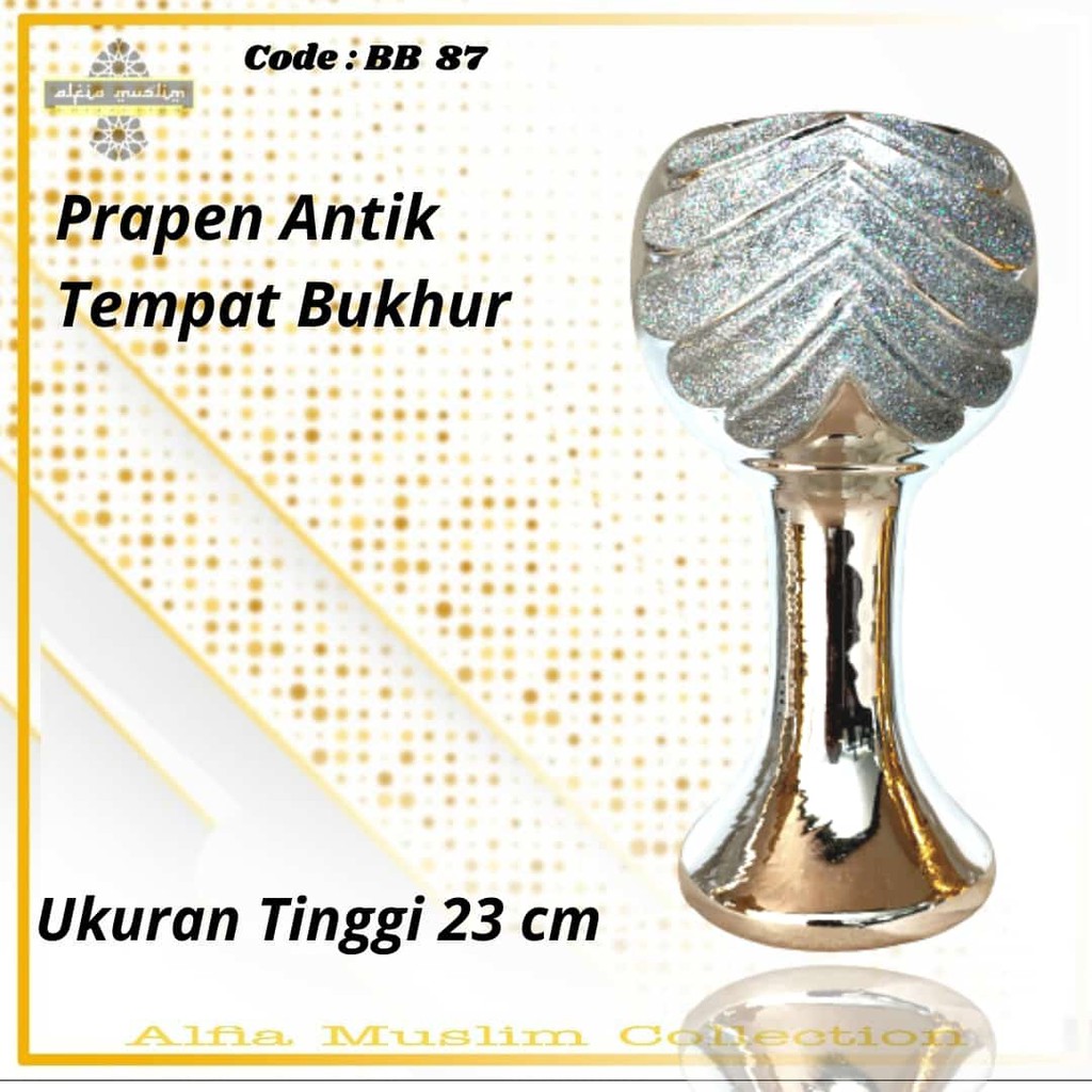 Tempat Buhur Antik Silver Mabhara Besar